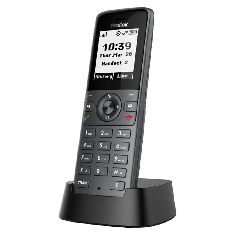 W71H 1.8 Inc Ekran Hd Ses Fnr Gürültü Engelleme Sıp Ip Dect Telefon