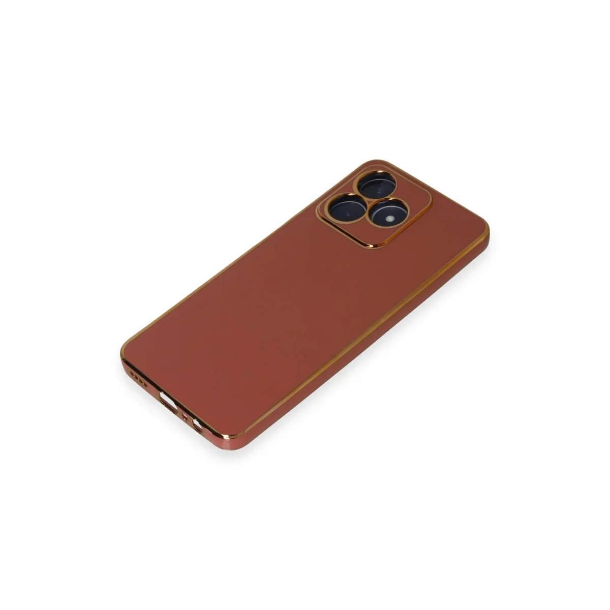 Realme C53 Kılıf Volet Silikon - Kırmızı görsel 4