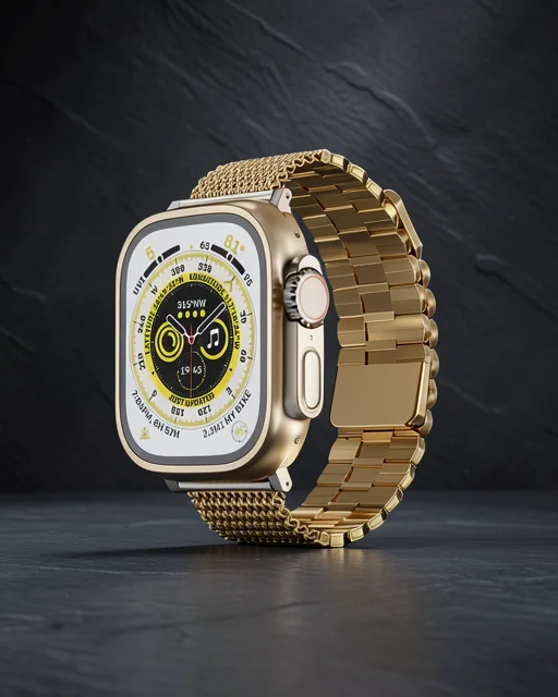 Apple Watch 38mm Ascend Metal Kordon (saat Değildir) - Gold