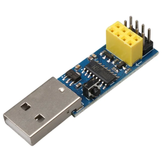 ESP-01S ESP PROG USB Programlayıcı Modül CH340C Çip Otomatik Resetli v1.0 görsel 3