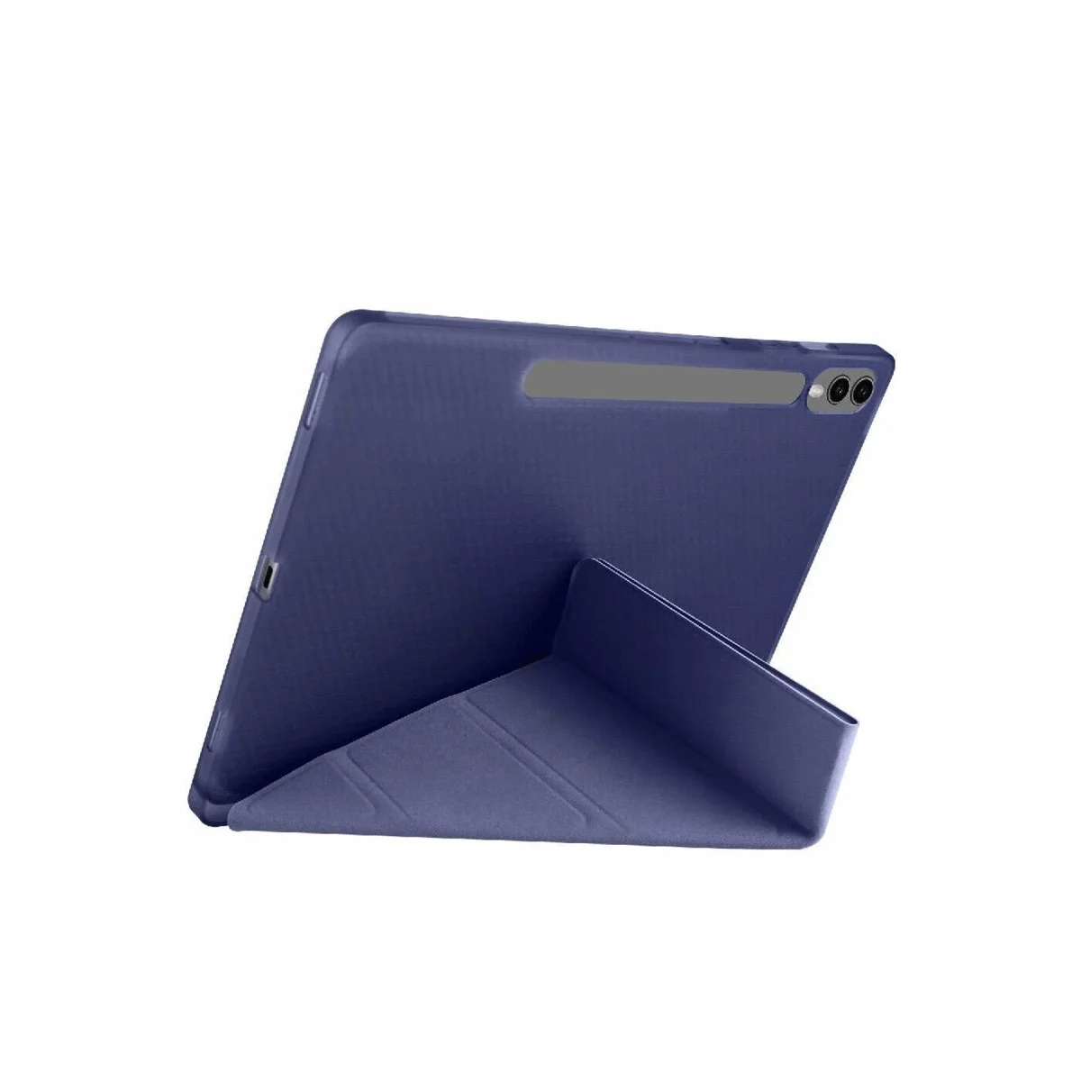 Samsung Galaxy X510 Tab S9 Fe 11 Kılıf Kalemlikli Mars Tablet Kılıfı - Lacivert görsel 2