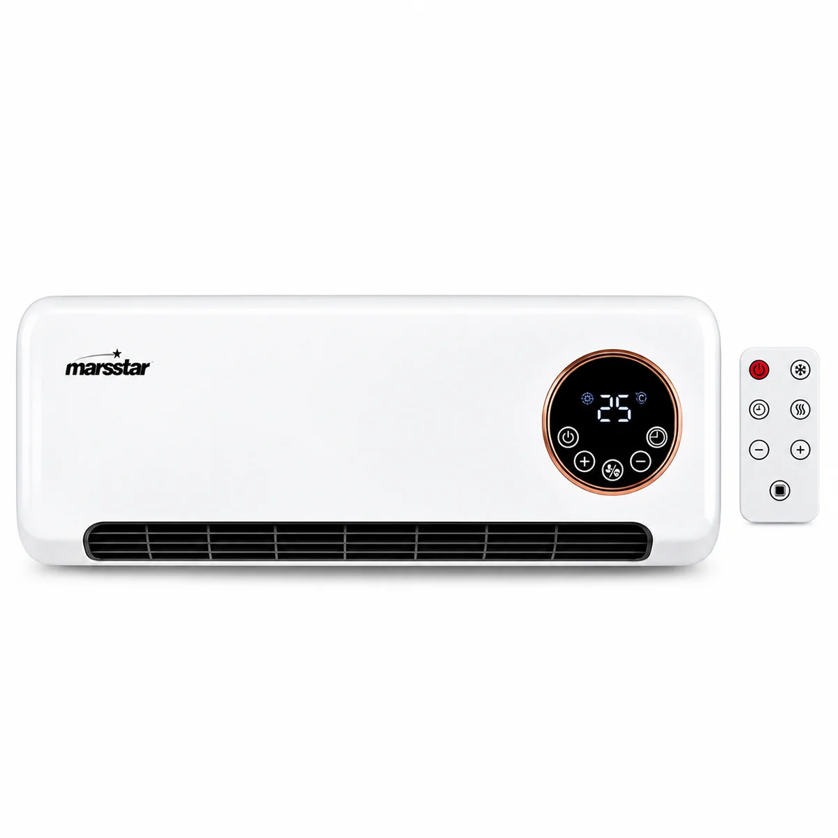 Duvar Tipi Fanlı Kumandalı Isıtıcı 2000W LED Kontrol görsel 2