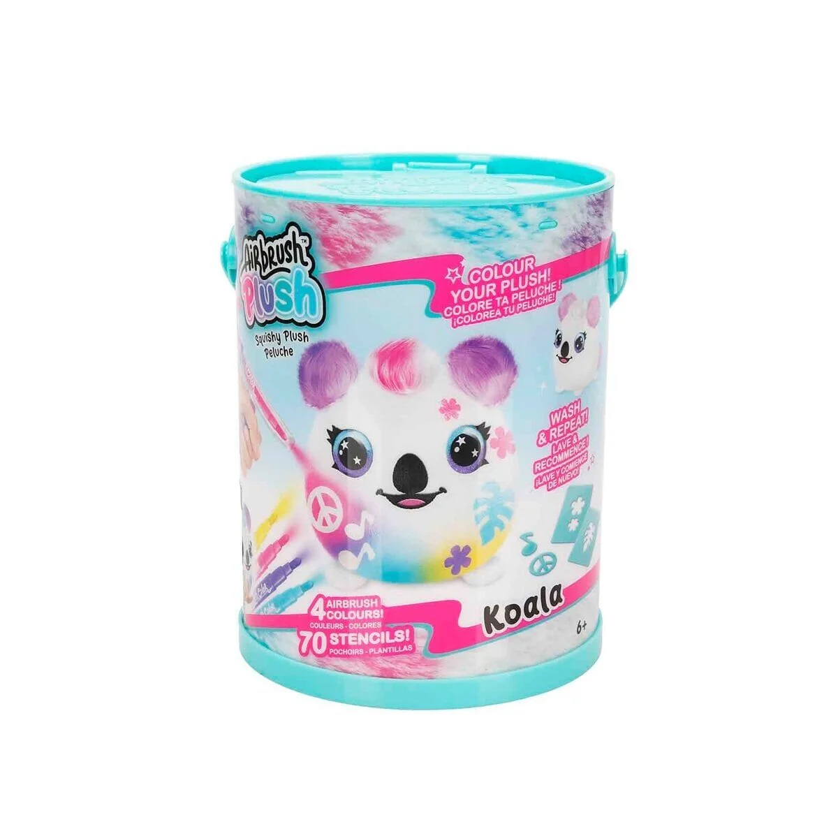 28779 Sun-cnl-hobi Set Aırbrush Plush Squısh Plush Bucket görsel 5