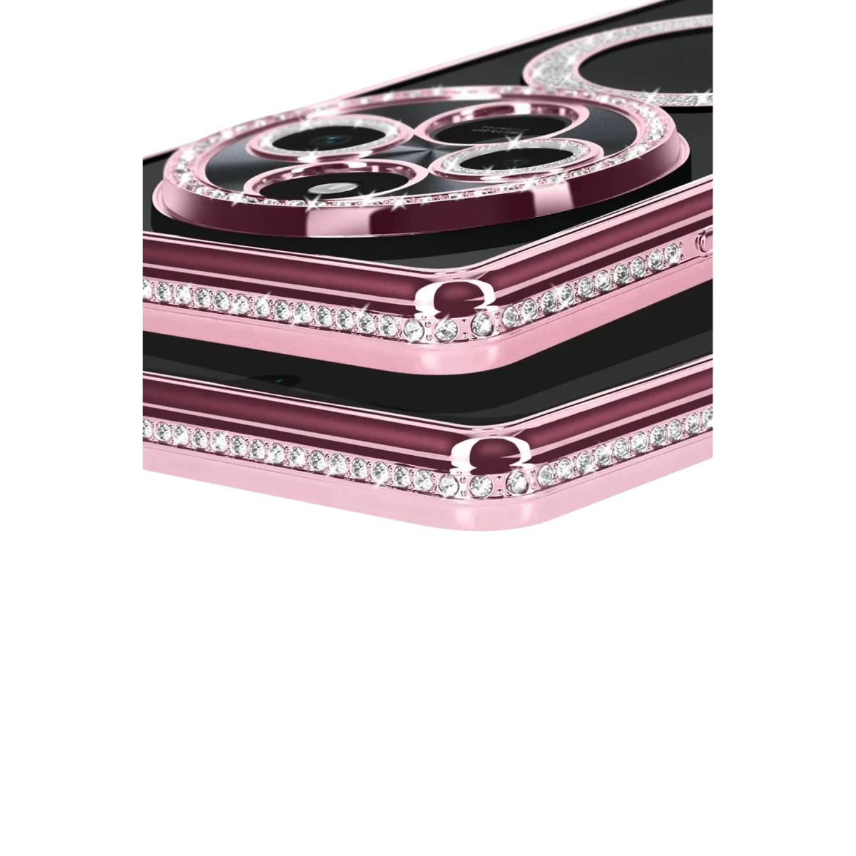 Xiaomi Redmi 14C Joke Simli Magneticsafe Kılıf - Pembe görsel 2
