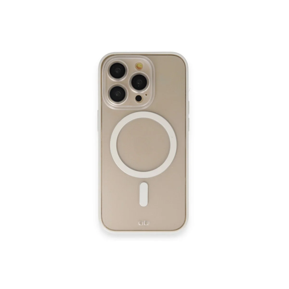 Apple İphone 14 Pro Kılıf Grand Magneticsafe Kapak - Beyaz görsel 2