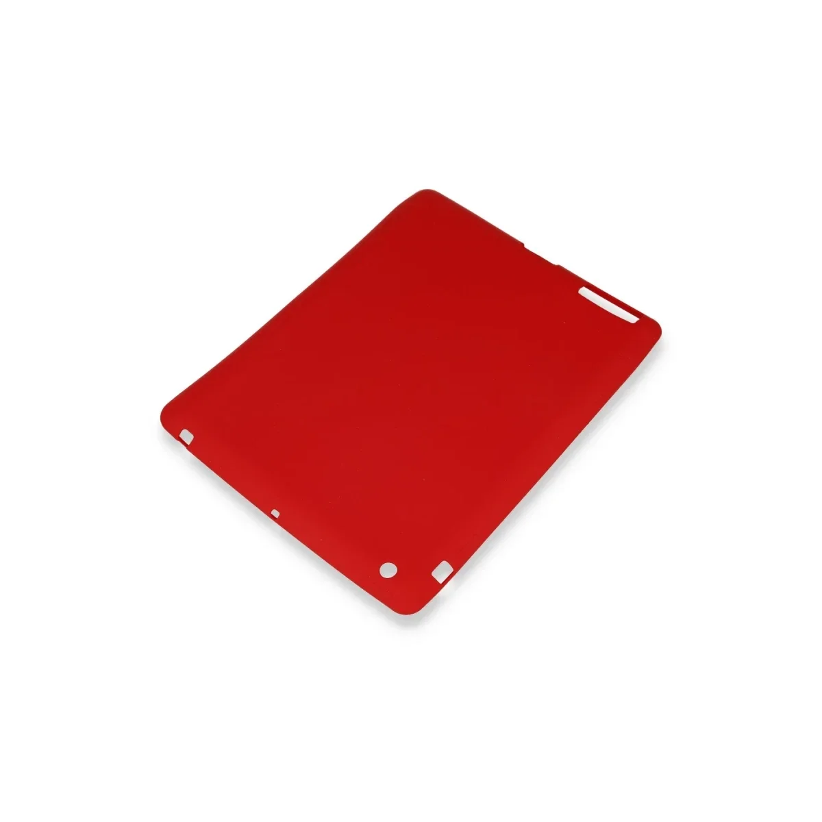 Apple iPad 4 9.7 Kılıf Evo Tablet Silikon - Kırmızı görsel 3