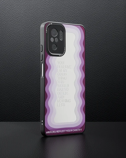 Xiaomi Redmi Note 10 Kılıf Mirror Desenli Kapak - Mirror - 5