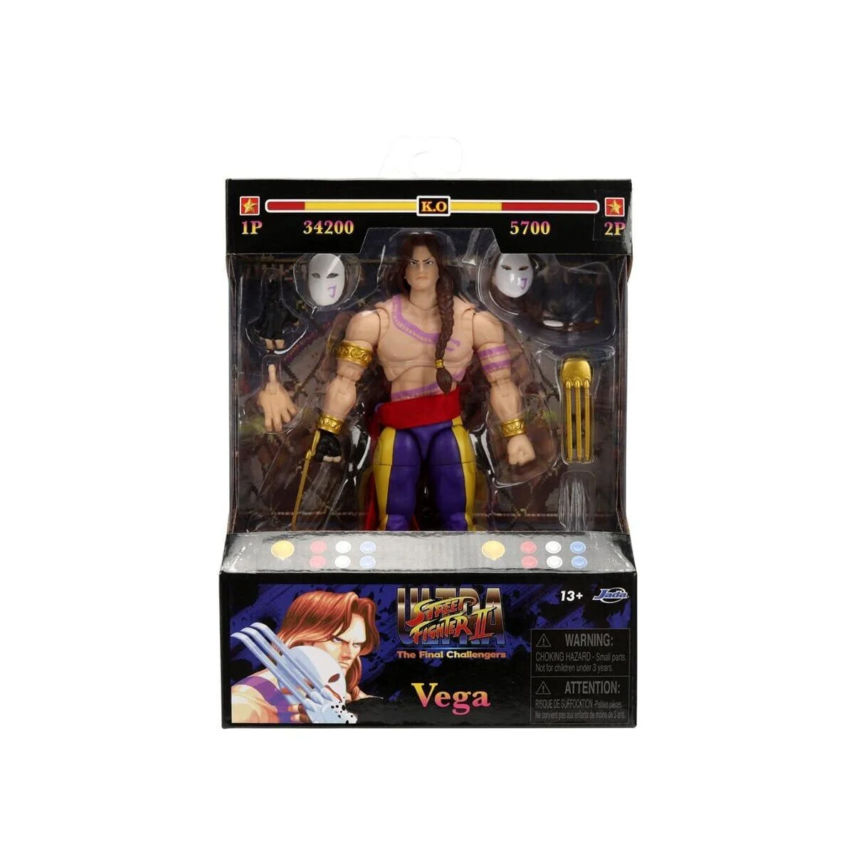 9335172314R00 Street Fighter II Vega 6 Figure görsel 5