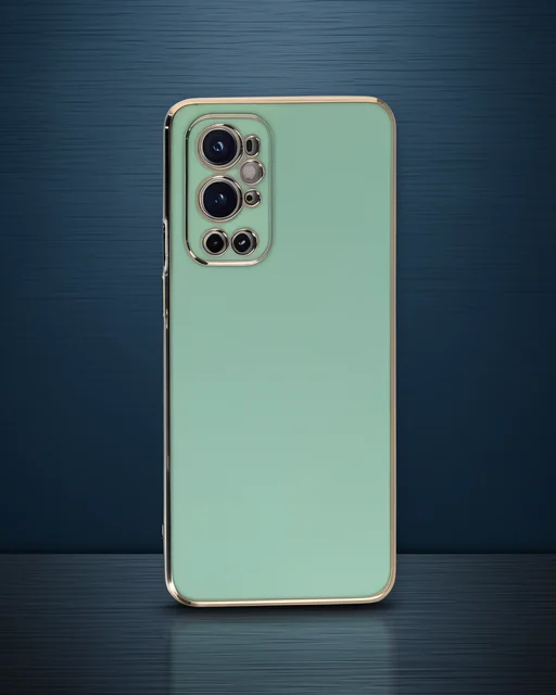 One Plus 9 Pro Kılıf Volet Silikon - Açık Yeşil