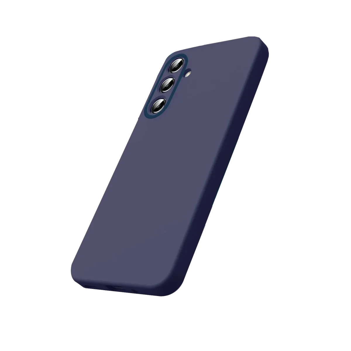 Samsung Galaxy A27 5g Nano İçi Kadife Silikon - Lacivert görsel 2