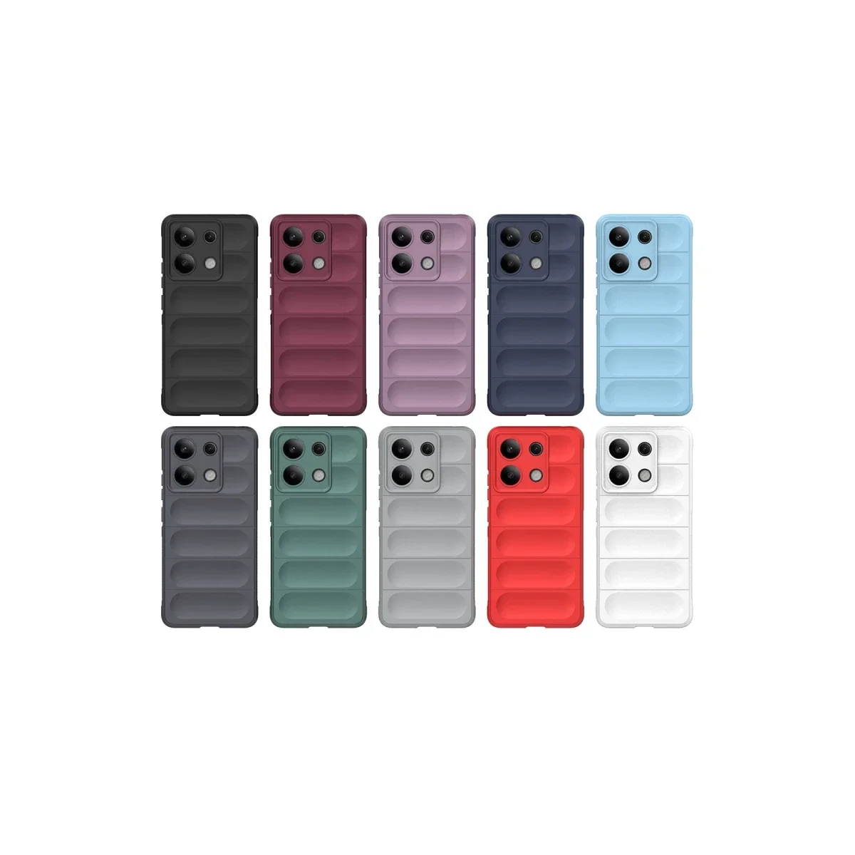 Xiaomi Redmi Note 13 4G Kılıf Optimum Silikon - Krem görsel 3