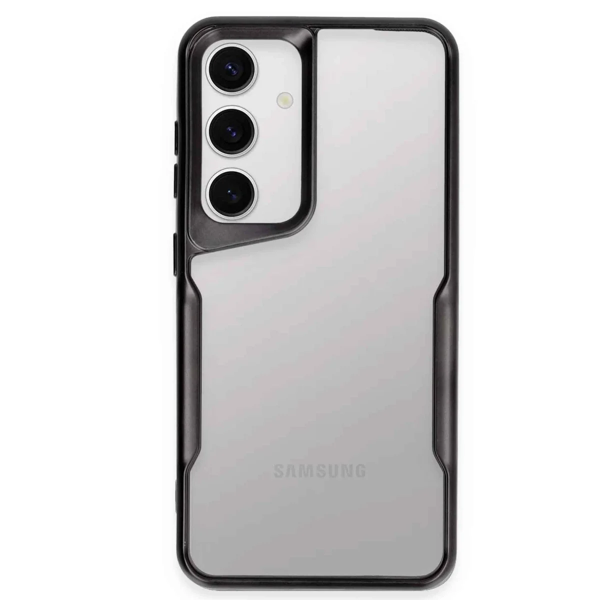 Samsung Galaxy S24 Kılıf Boyi Silikon Kapak - Siyah