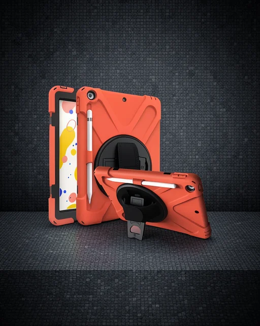 Apple İpad 5 Air 9.7 Kılıf Amazing Tablet Kapak - Turuncu
