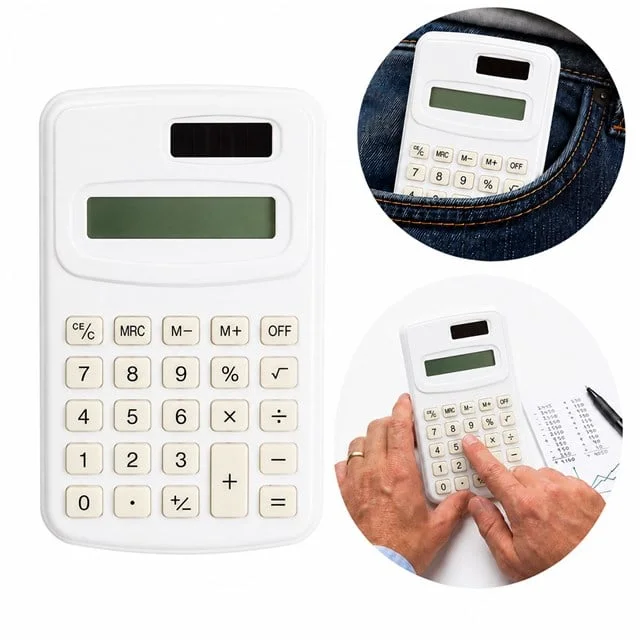 PM-25423 Beyaz ni Hesap Makinesi görsel 5