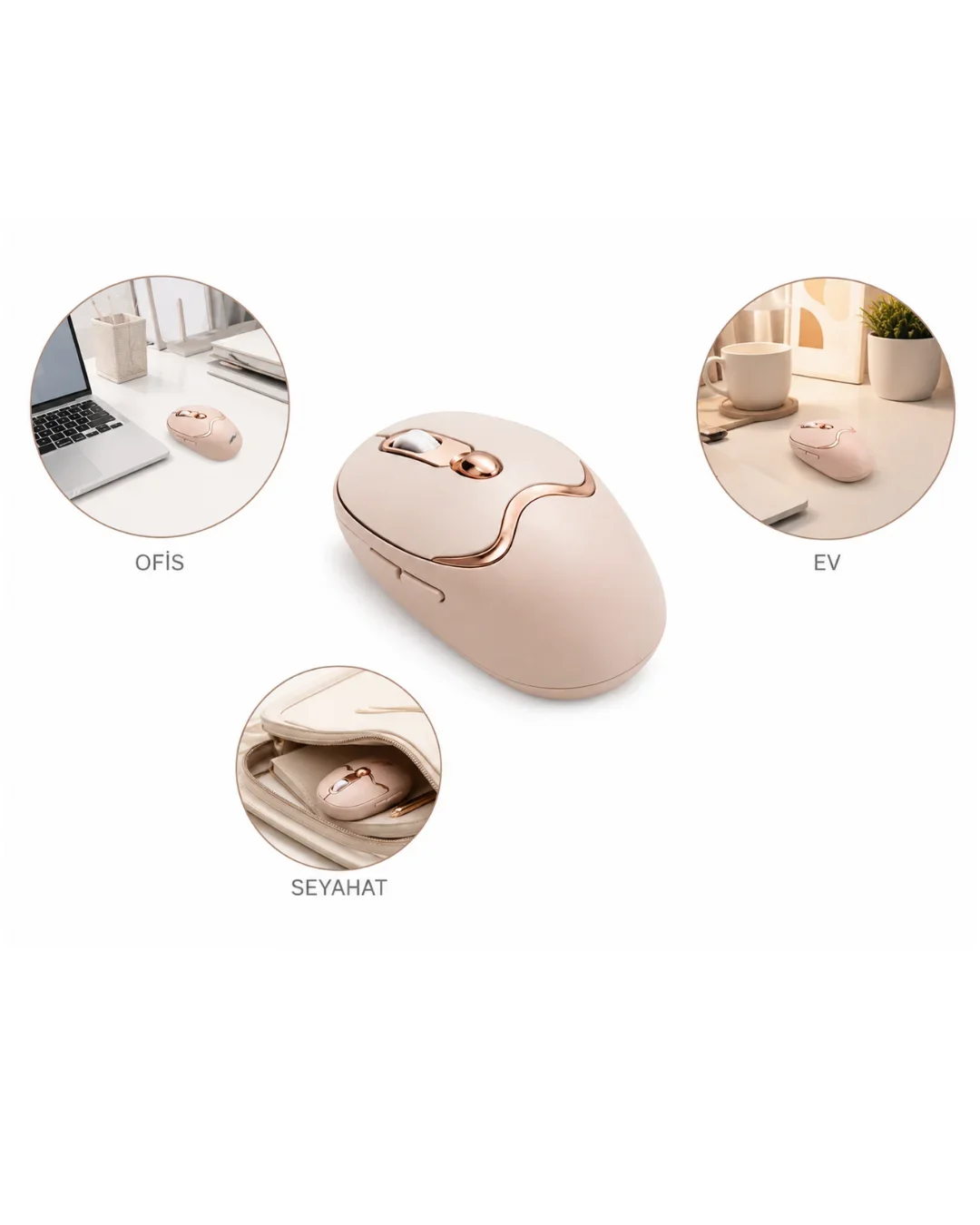 M02 Mouse Gold görsel 5