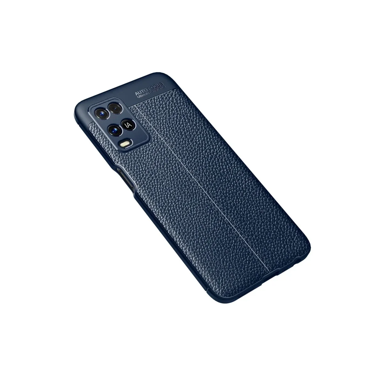 Oppo A54 4G Kılıf Auto Focus Kapak - Lacivert görsel 2