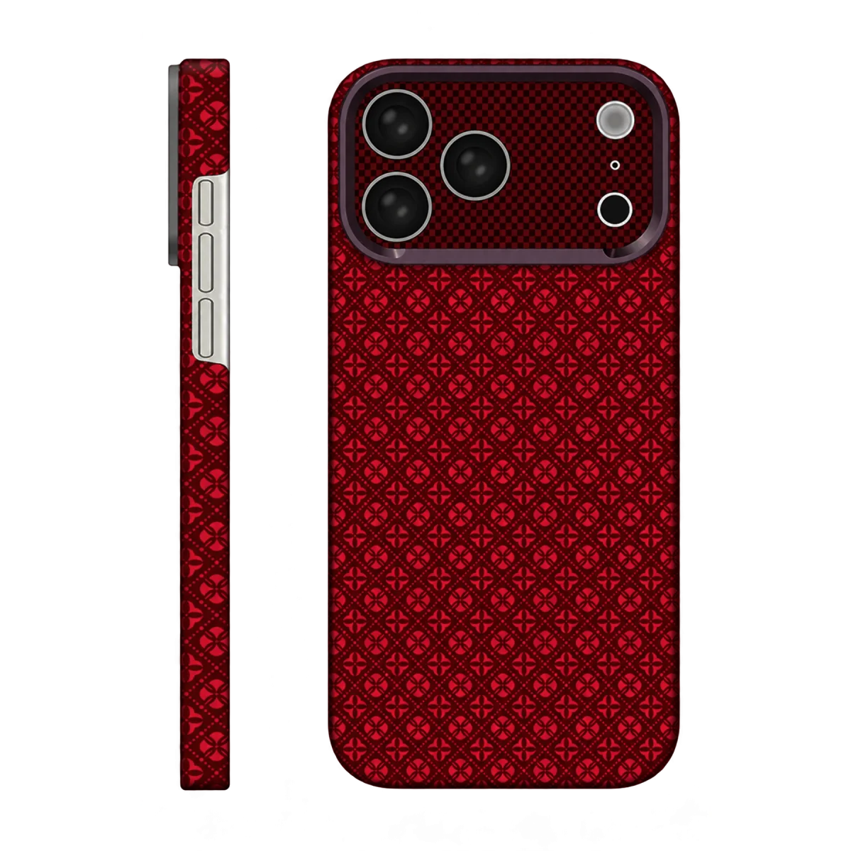 Joko Apple iPhone 18 Pro/17 Pro Deluxe Lensli Magsafe Kapak - Kırmızı