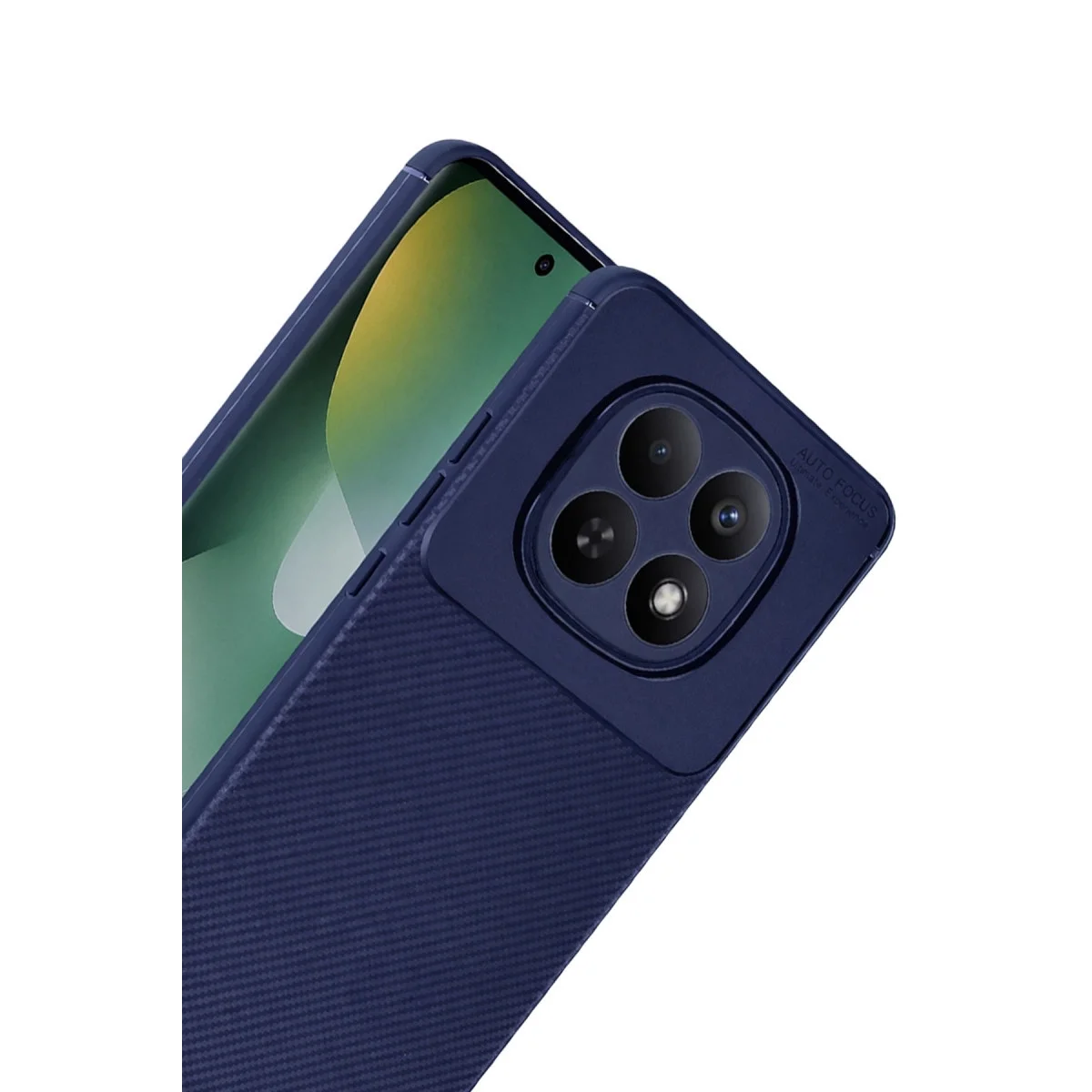Xiao Red Note 15 Pro 5g Auto Focus Karbon Kapak - Lacivert görsel 4