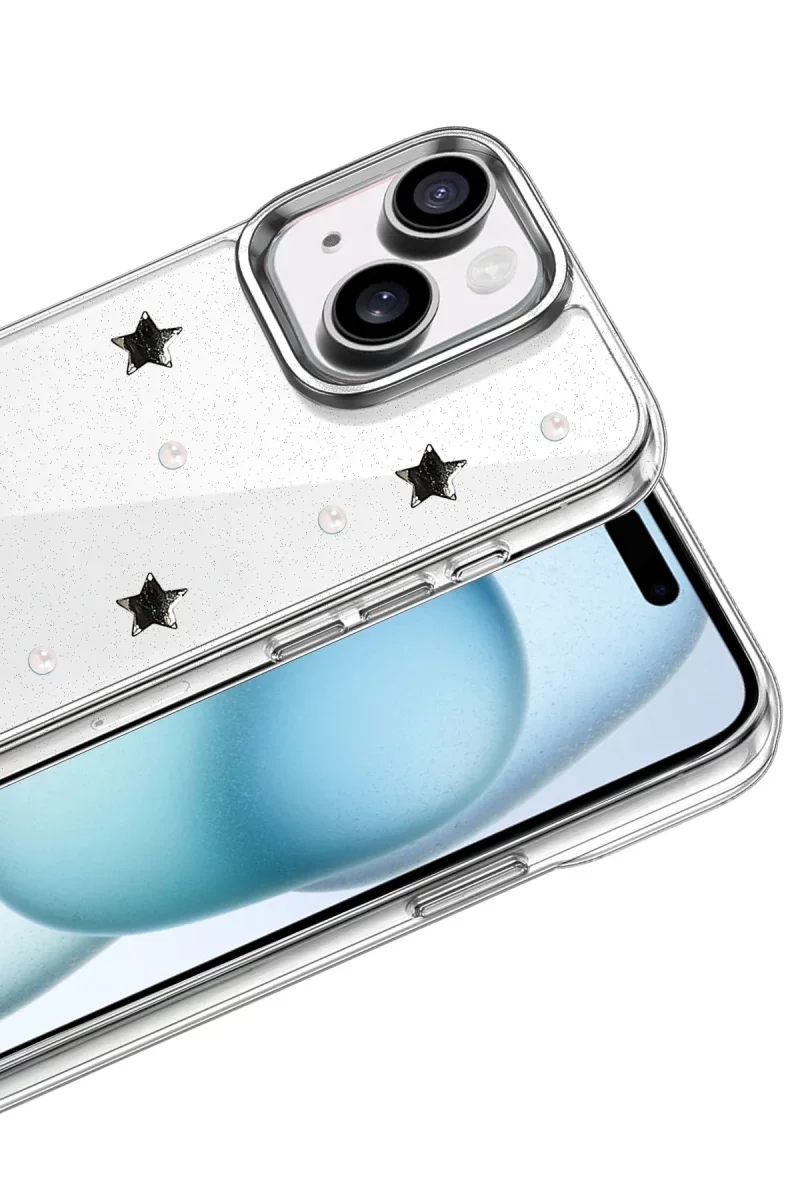 Apple iPhone 14 Fiyonk Desenli Kapak - Desen 7 görsel 2