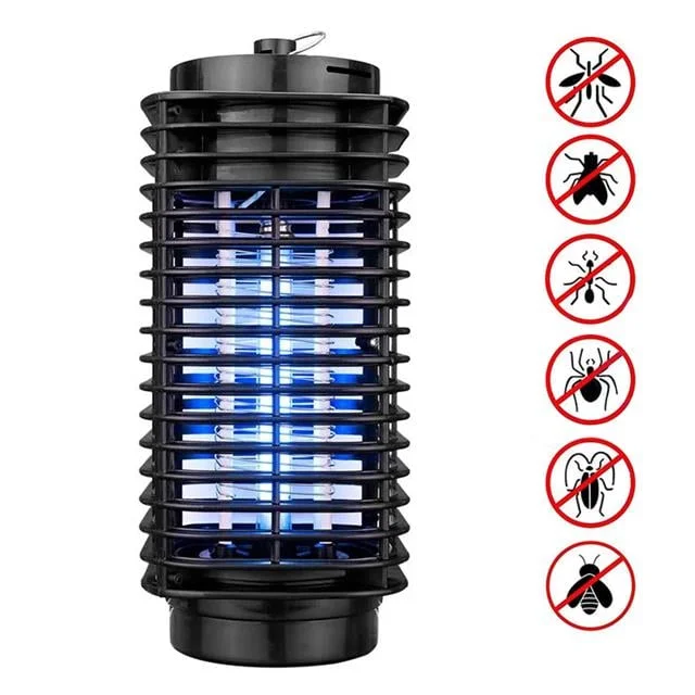 Asonıc S24 Pro 4 Watt Siyah Taşınabilir Led Mavi Işıklı Sinek Öldürücü görsel 4
