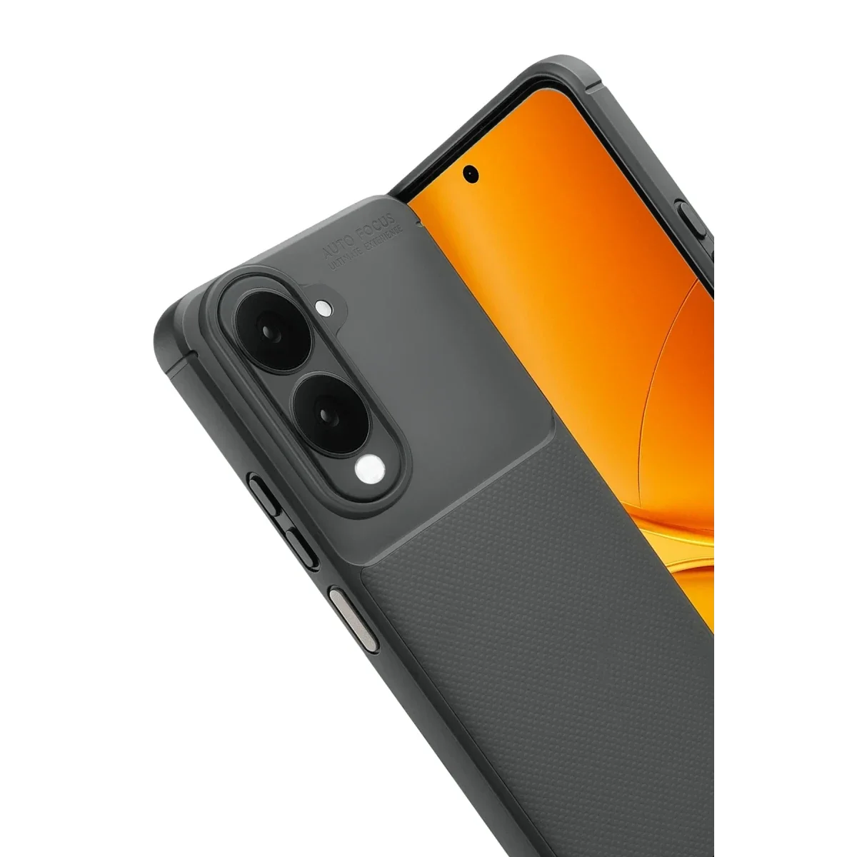 Vivo Y29S Auto Focus Karbon Kapak - Gri görsel 2