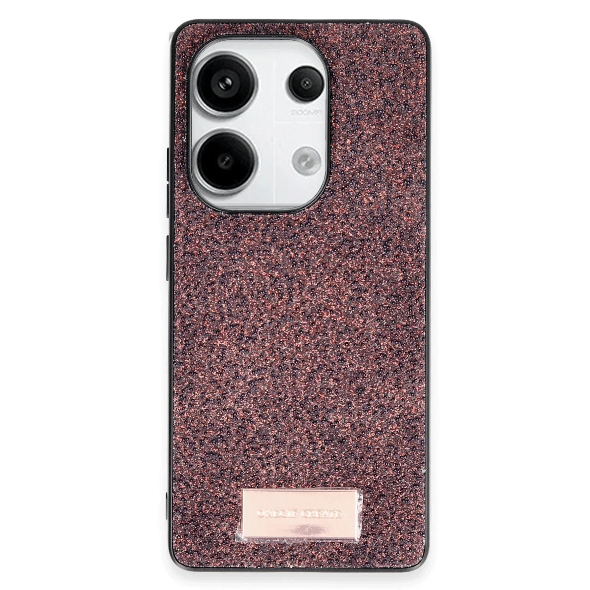 Onegif Xiao Red Note 13 Pro 4g Bright Simli Kapak - Derin Mor