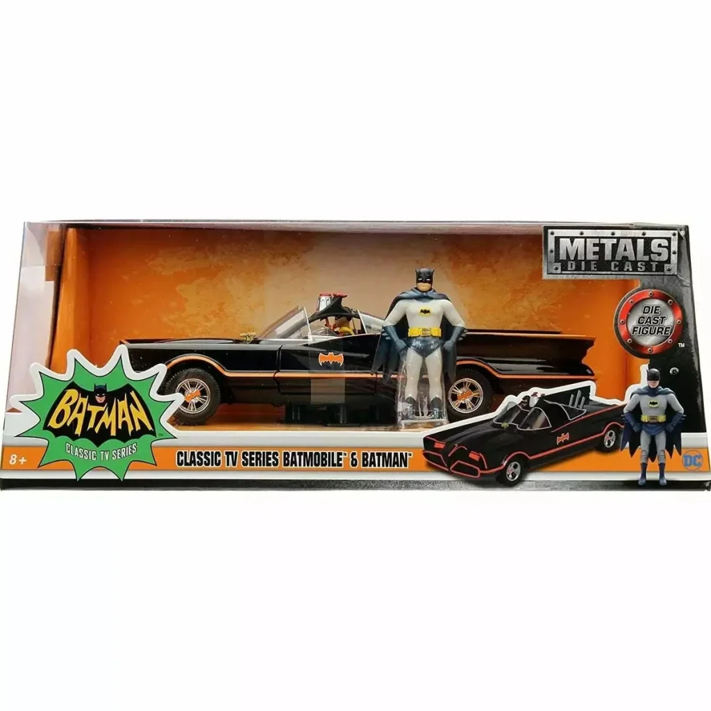 Jada 1:24 Batman 1966 Classic Batmobile görsel 2
