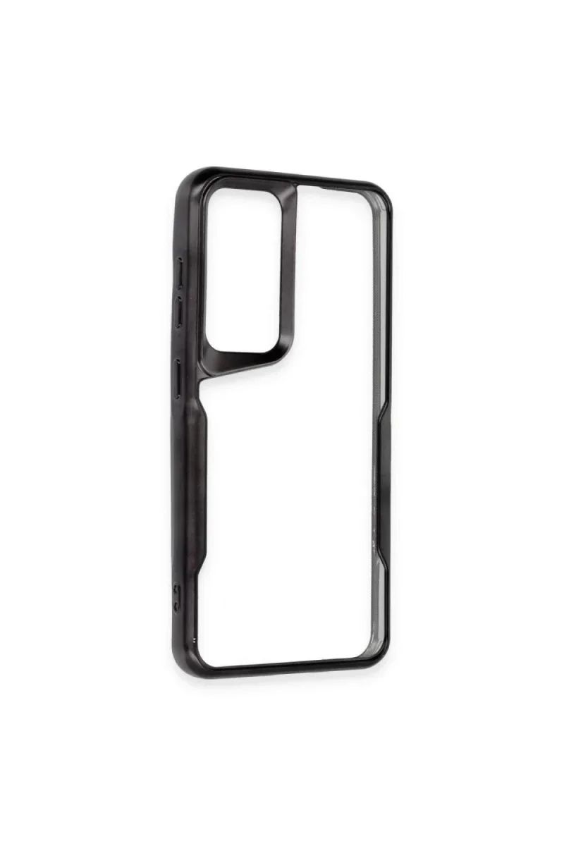 Samsung Galaxy A35 5G Kılıf Boyi Silikon Kapak - Siyah görsel 2