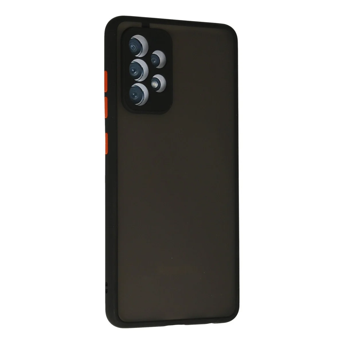 Samsung Galaxy A72 Kılıf Montreal Silikon Kapak - Siyah görsel 2