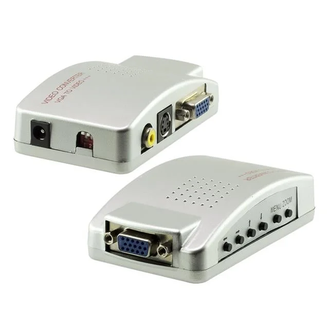 PM-983 VGA’dan BNC S-Video VGA’ya Görüntü Dönüştürücü 1080P Destekli görsel 5