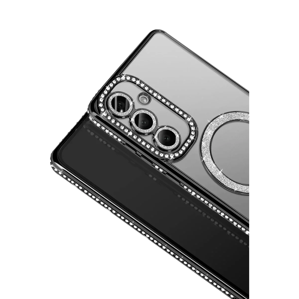 Samsung Galaxy S26 Plus Joke Simli Magneticsafe Kılıf - Siyah görsel 2