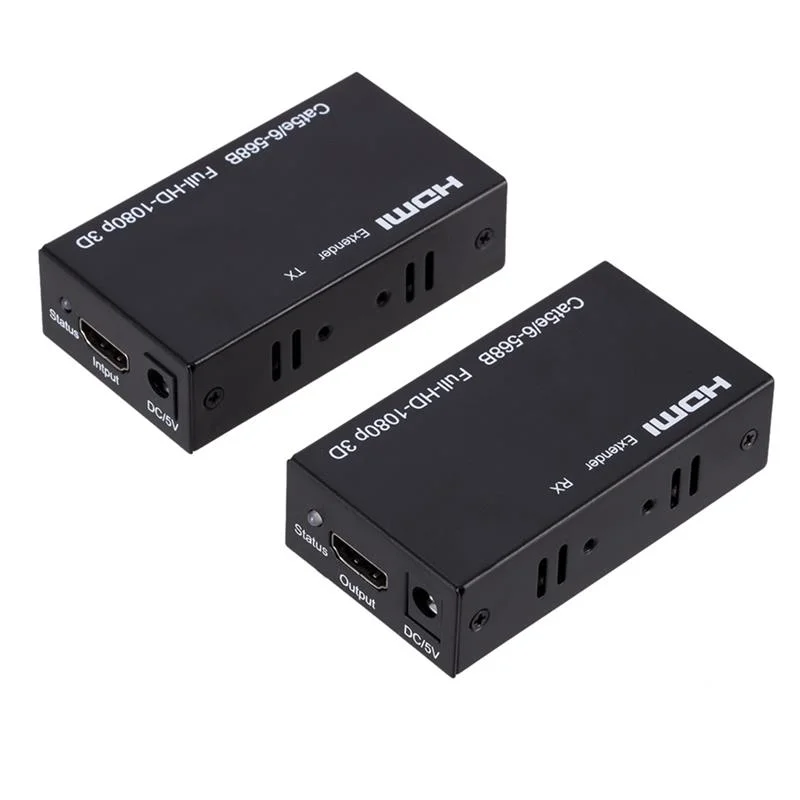 Hdtv Extender CAT-5E/6 60 Metre 1080P Hdmı Aktarıcı görsel 2