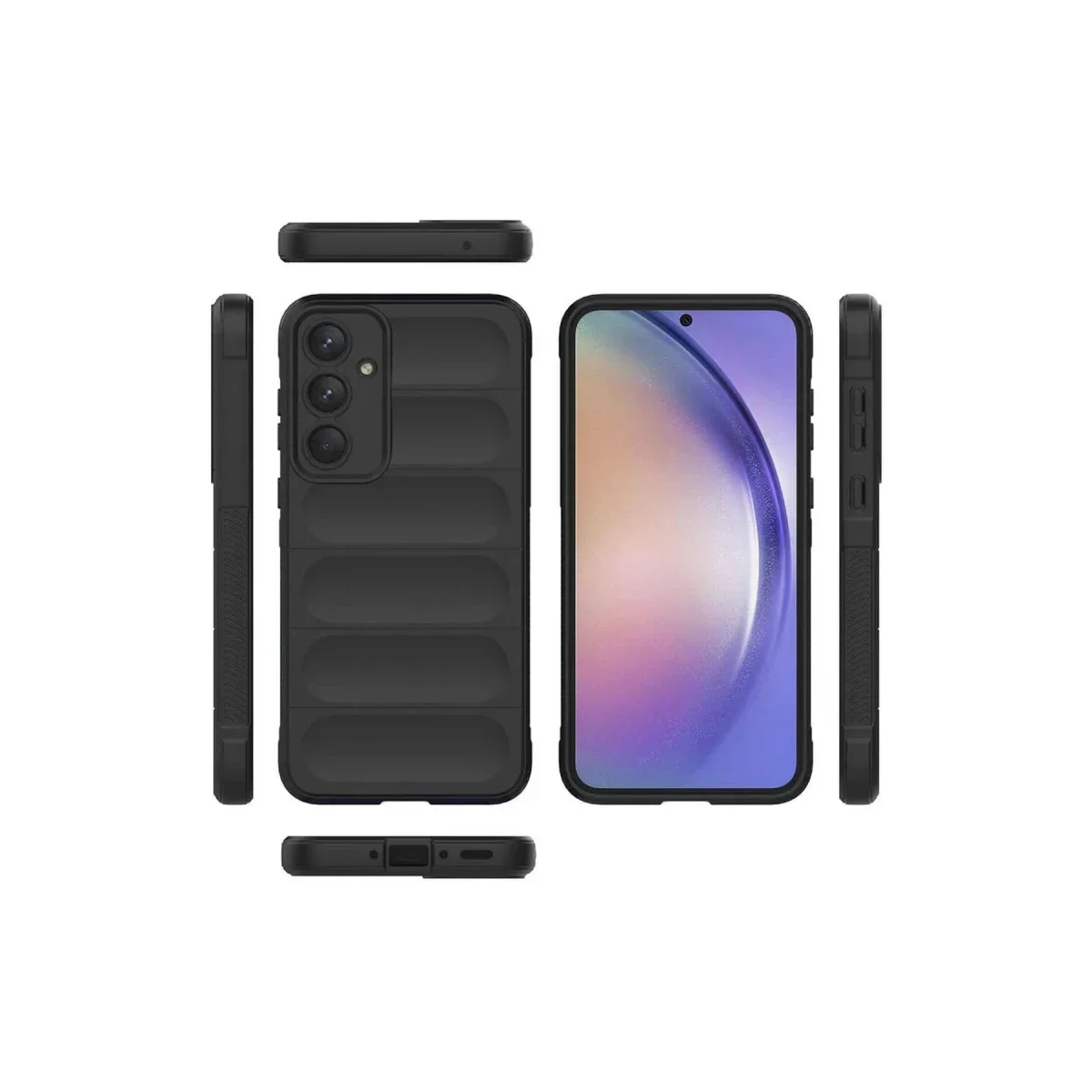 Samsung Galaxy A26 Kılıf Optimum Silikon - Siyah görsel 4