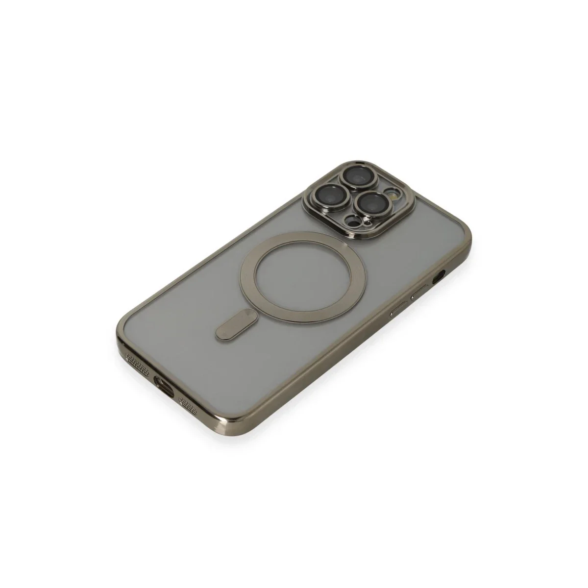 Apple iPhone 14 Pro Max Kılıf Kross Magneticsafe Kapak - Titan Gri görsel 4