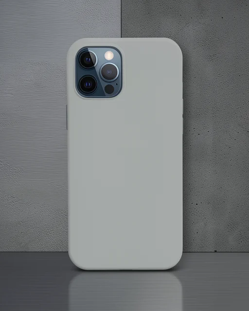 Apple İphone 12 Pro Kılıf Lansman Legant Silikon - Açık Gri