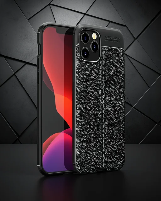 Apple İphone 12 Pro Max Kılıf Auto Focus Kapak - Siyah