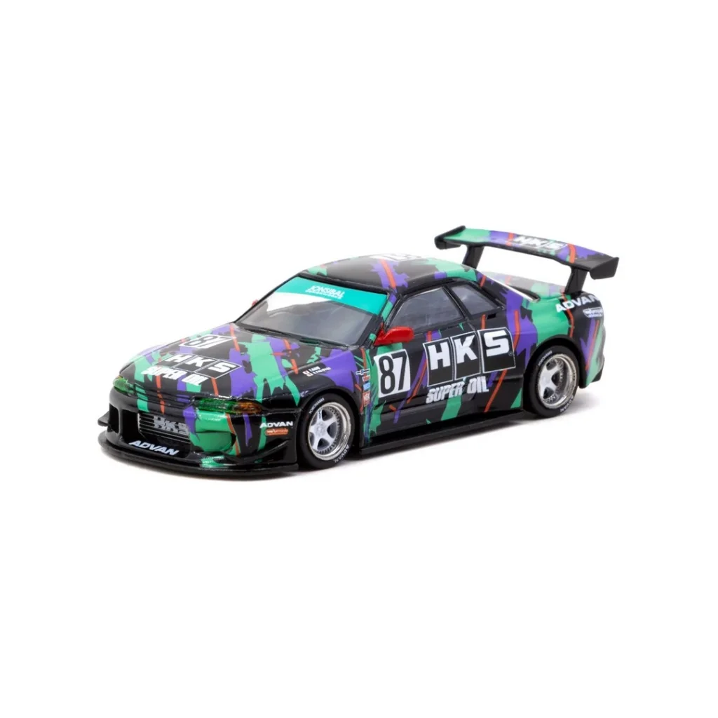 1/64 Nissan Skyline (R32) Widebody HKS with Tarmac Cards Combo Set - Designed by Jon Sibal