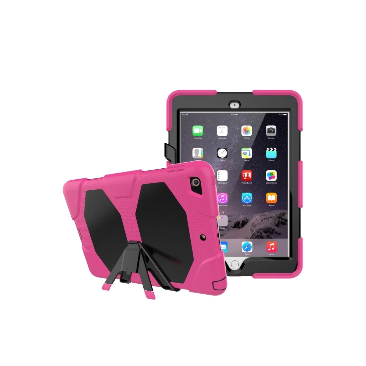 Apple iPad 5 Air 9.7 Kılıf Griffin Tablet Kapak - Pembe görsel 3