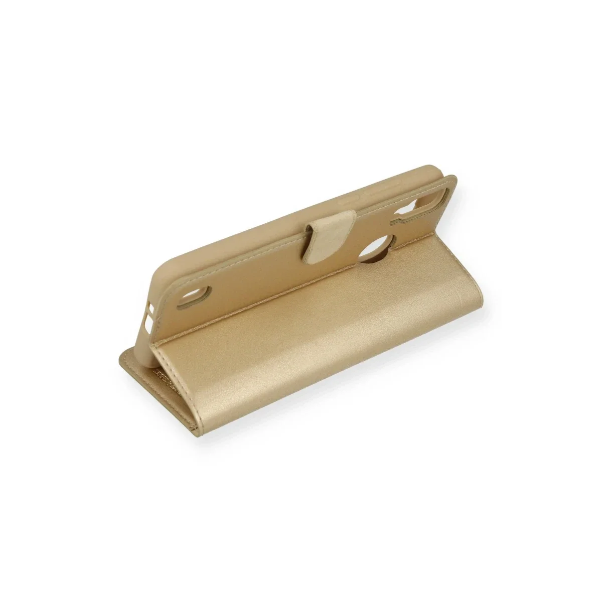 Reeder P13 Blue Kılıf Trend S Plus Kapaklı Kılıf - Gold görsel 2