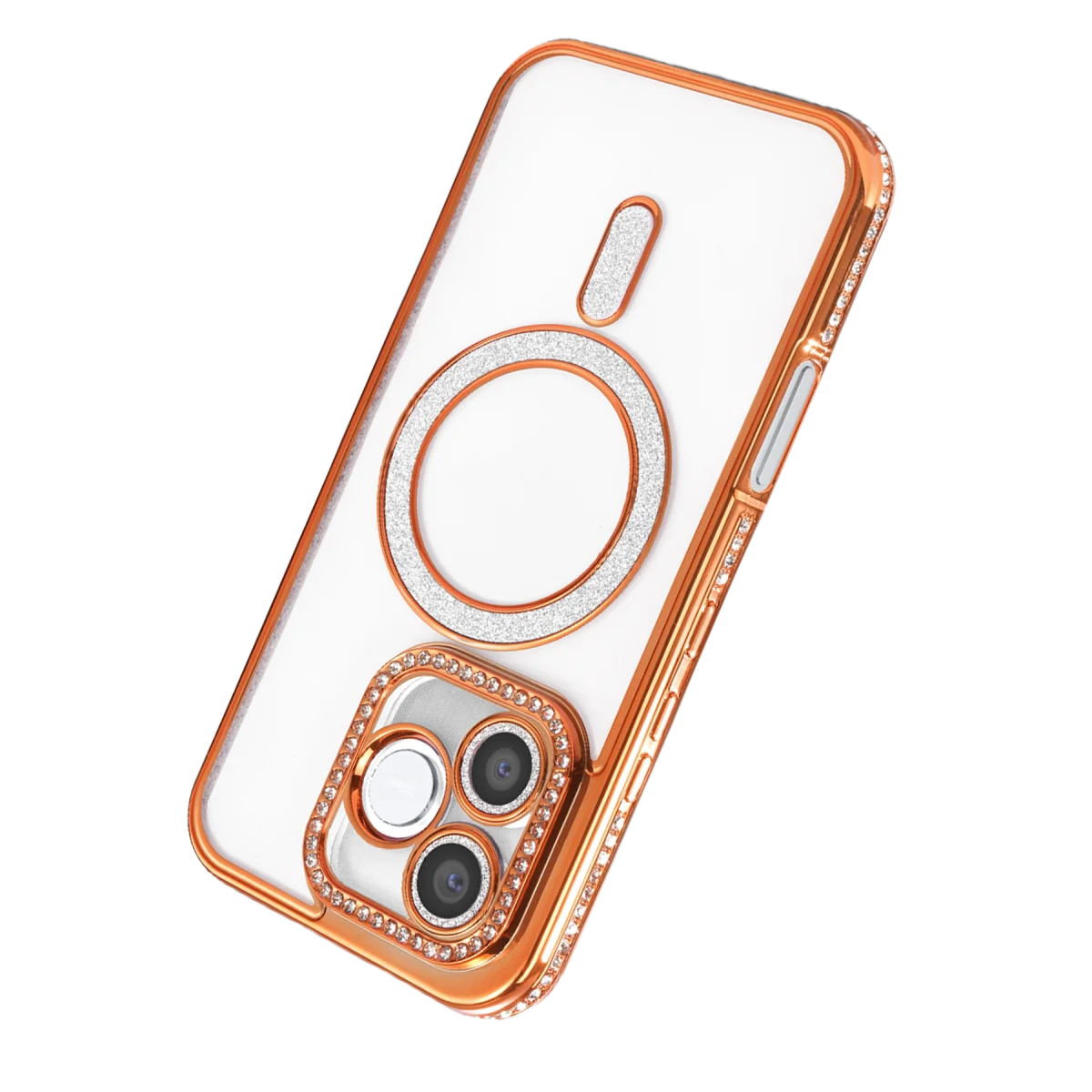 Huawei Honor 600 Lite Joke Simli Magneticsafe Kılıf - Turuncu görsel 3