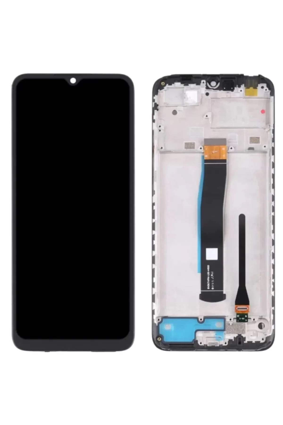 Redmi 10C Ekran Dokunmatik Çıtalı SRV (Siyah) görsel 2