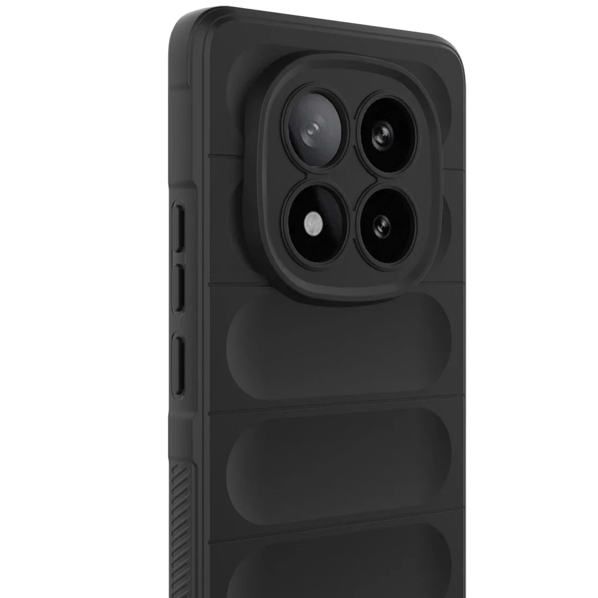 Xiaomi Redmi Note 14 Pro 5G Kılıf Optimum Silikon - Siyah görsel 2