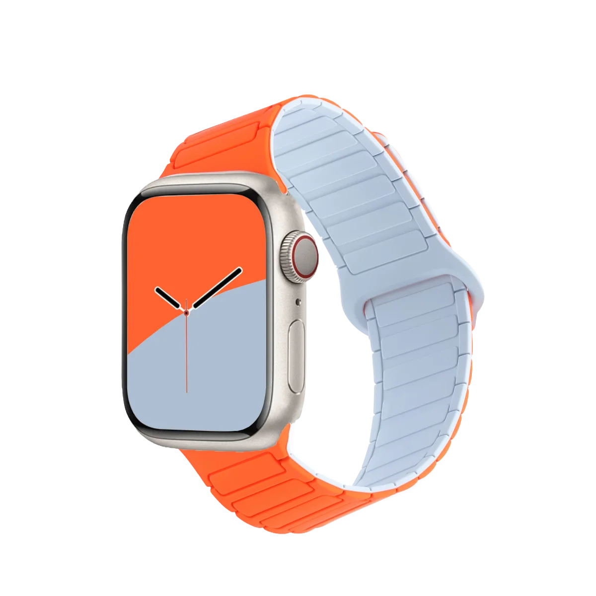 Apple Watch Ultra 49mm Armor Manyetik Kordon - Turuncu