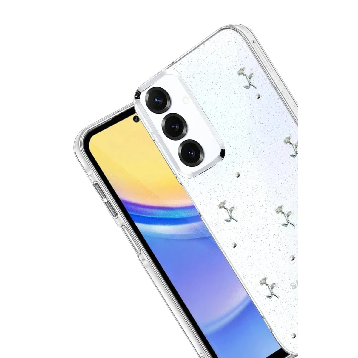 Samsung Galaxy S25 Plus Fiyonk Desenli Kapak - Desen 4 görsel 2