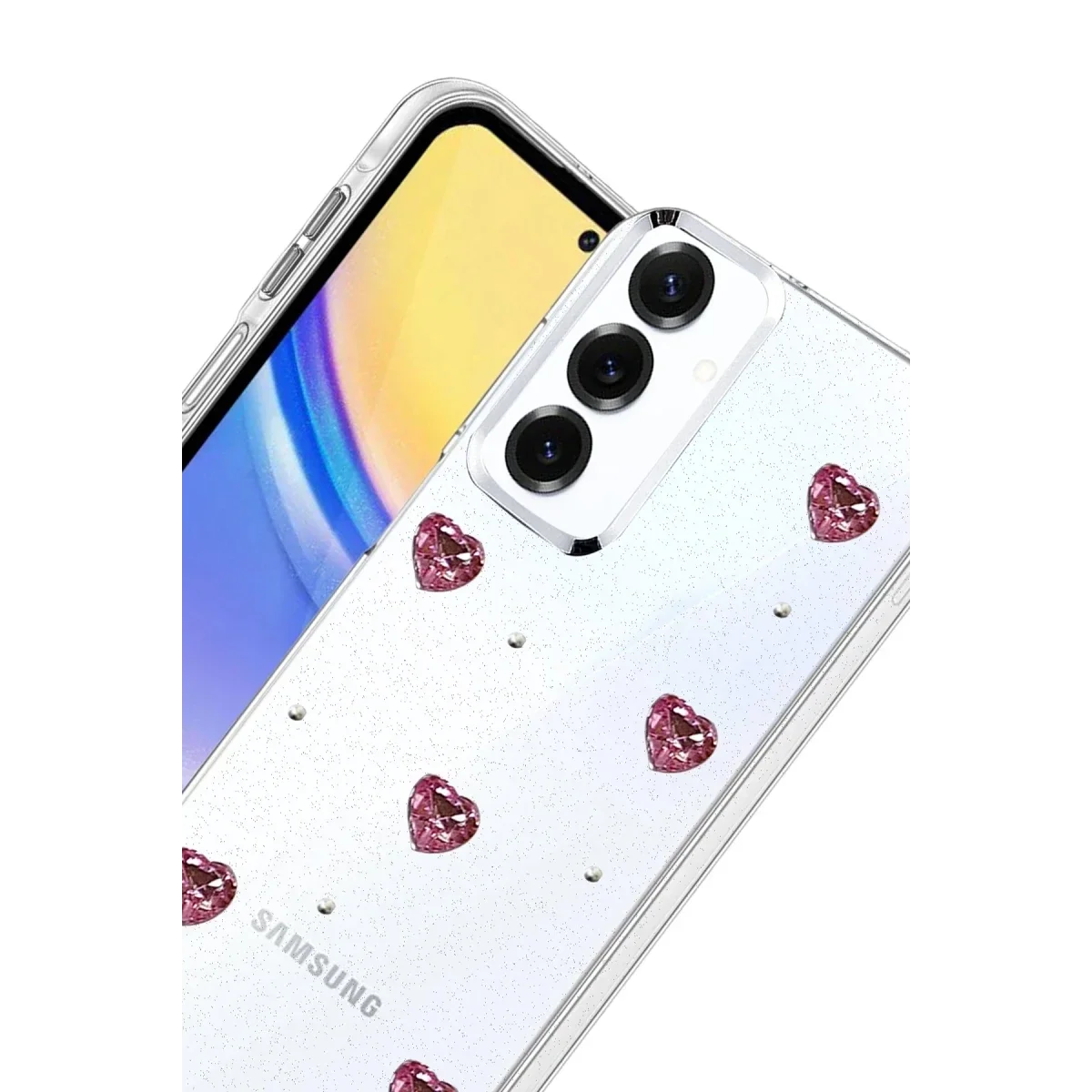 Samsung Galaxy S25 Plus Fiyonk Desenli Kapak - Desen 3 görsel 3