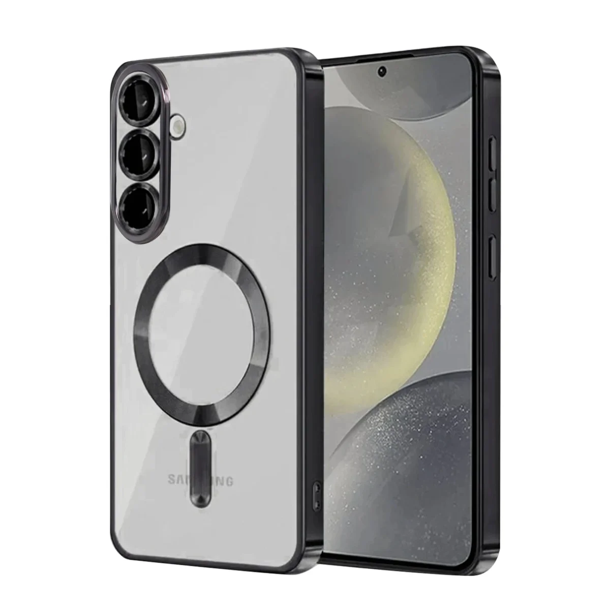 Samsung Galaxy S25 FE Kross Magneticsafe Kapak - Siyah