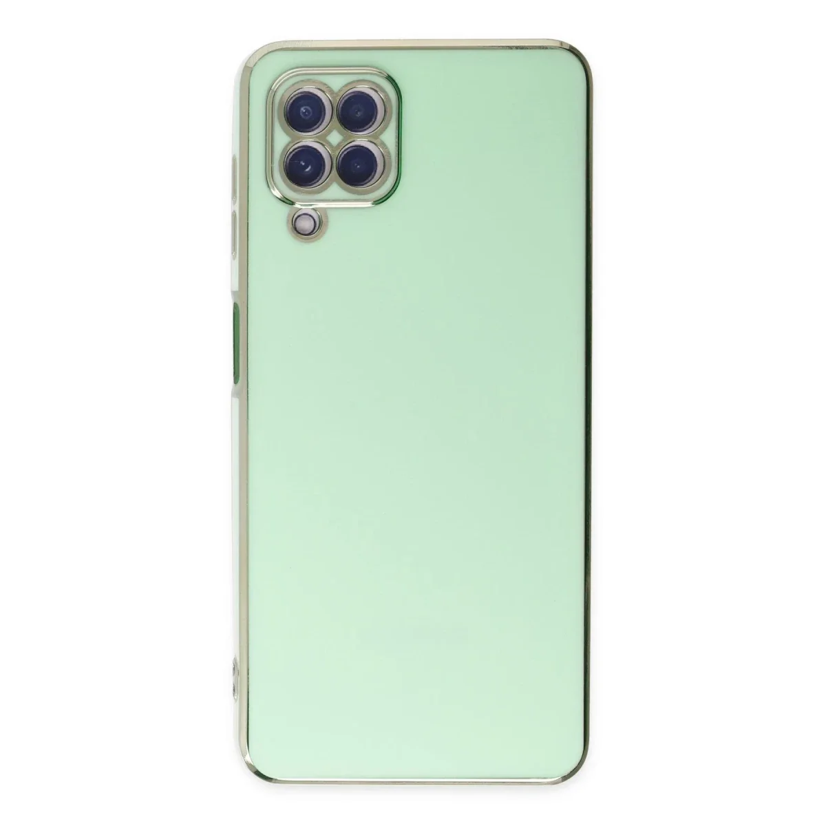Samsung Galaxy A22 Kılıf Volet Silikon - Açık Yeşil görsel 2
