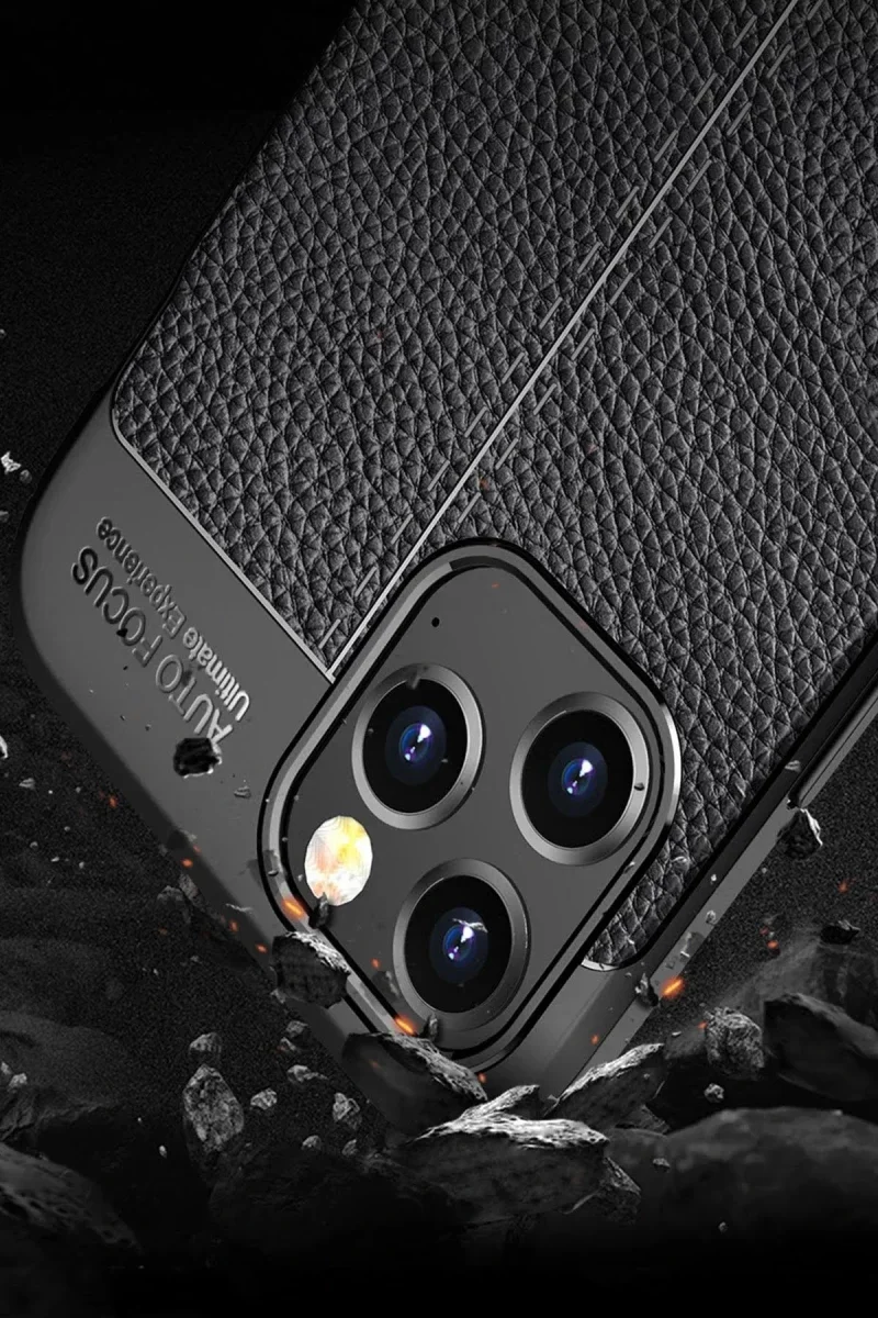 Apple iPhone 12 Pro Kılıf Auto Focus Kapak - Lacivert görsel 3