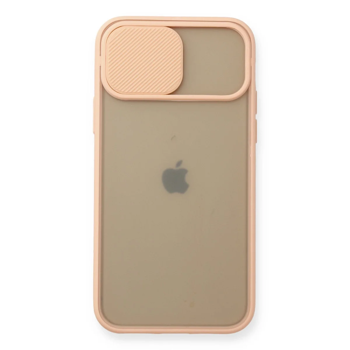 Apple İphone 11 Pro Kılıf Palm Buzlu Kamera Sürgülü Silikon - Pembe görsel 2
