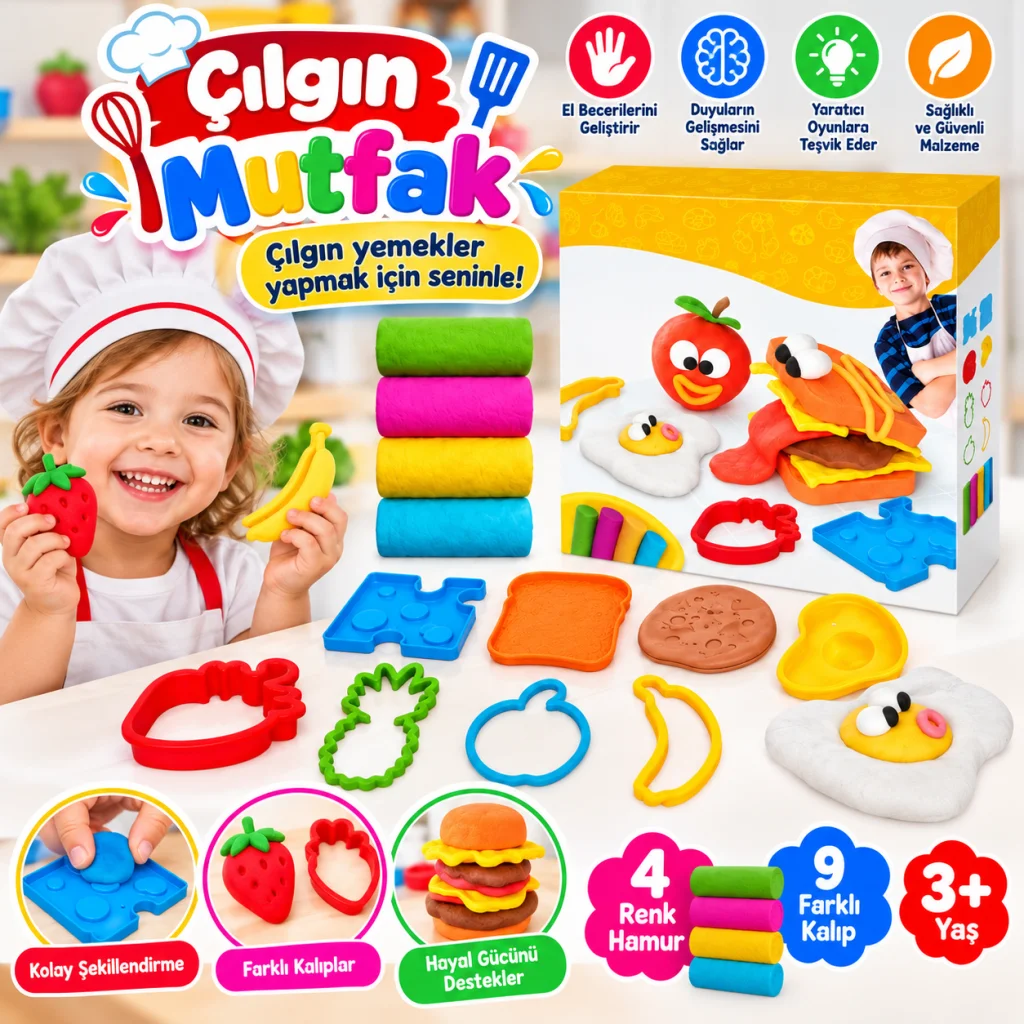 03557 Mutfak Hamur Set 200GR